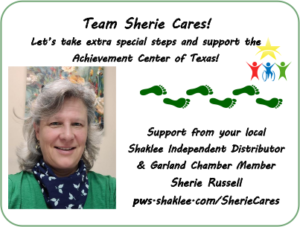 Support Team Sherie!